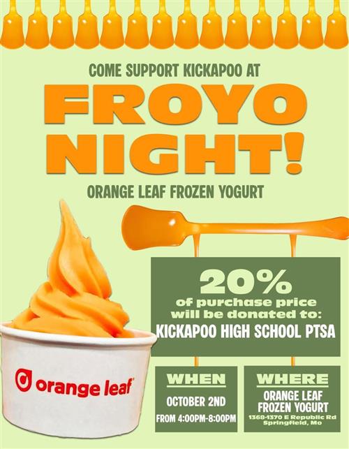 Orange Leaf Fundraiser Info